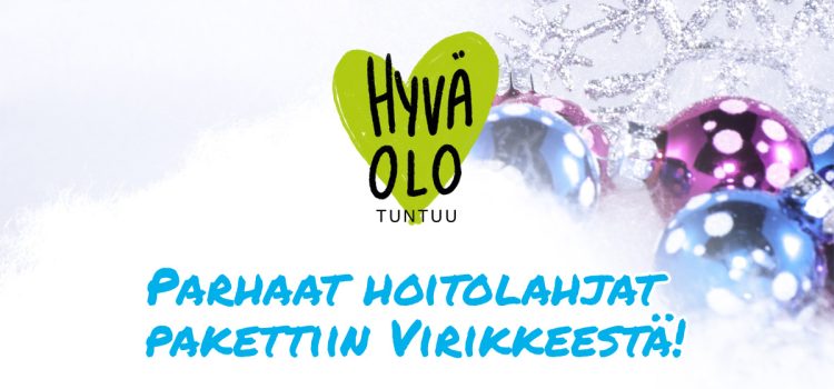 Parhaat hoitolahjat pakettiin Virikkeestä!